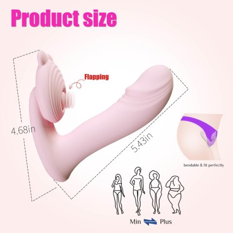 Silicone vibrator 3 speeds, 6 frequencies
Finger function, Heating + APP control