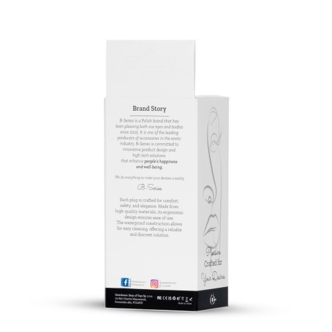 Plug-Jewellery Silver PLUG- Rose M