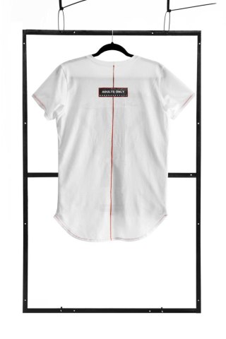 T-shirt men white M fashion