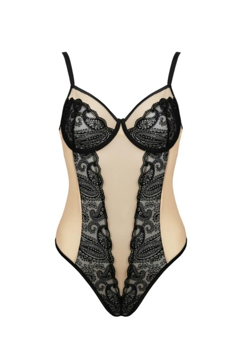 Bielizna-DAISY BODY beige L/XL