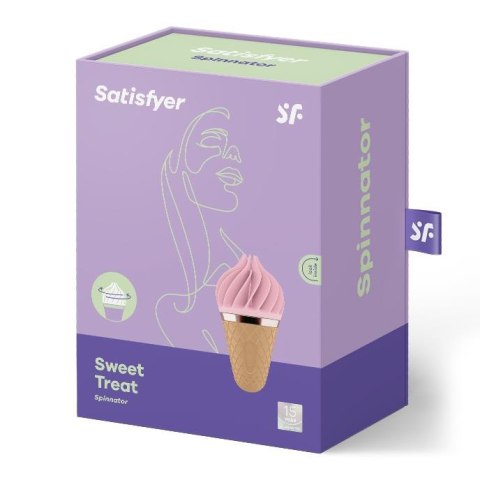 Stymulator-Satisfyer layons Sweet Temptation Pink/Brown