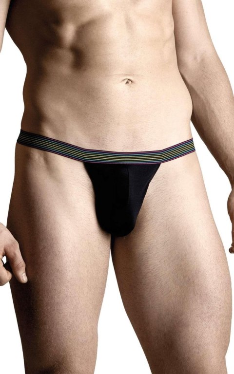 Mens thongs 4496 - black XL