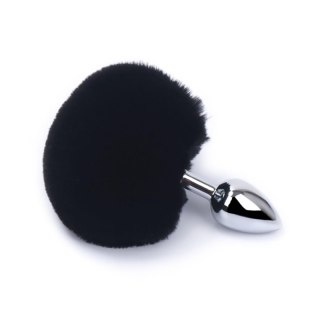 BUTT PLUG black bunny tail