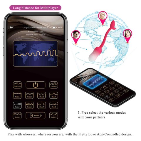 Pretty Love Poulsen App-Controlled Egg Vibrator 01