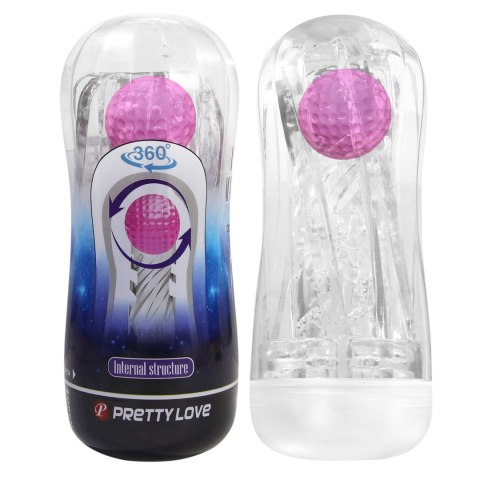 PRETTY LOVE - VACUM MASTURBATOR, WATERPROOF, TPE
