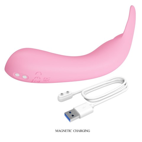 PRETTY LOVE - DJ COCK, 10 vibration functions, Magnetic USB charging