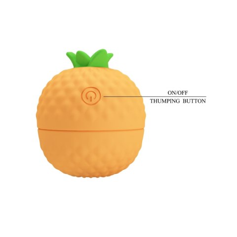 PRETTY LOVE - Pineapple Secret, 12 thumping functions, Silicone