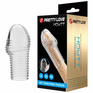 Pretty Love Penis Sleeve - Hoytt (Clear)