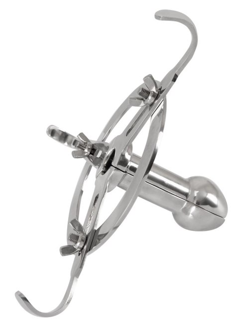 Fetish Collection Anal Deluxe - stalowy ekspander regulowany, 12,5 cm