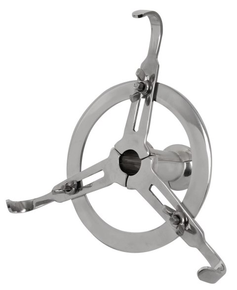 Fetish Collection Anal Deluxe - stalowy ekspander regulowany, 12,5 cm