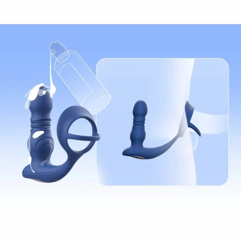 HoneyPlayBox Cyrus Czarny Masażer Prostaty z Funkcją Ruchu i Wibracjami