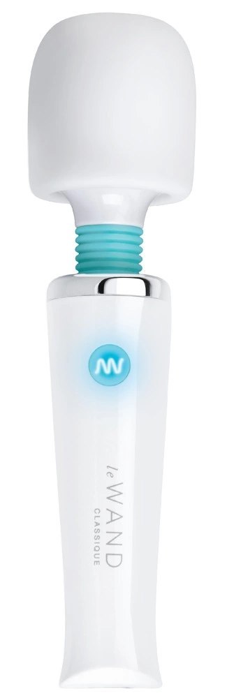 Le Wand Classique Mini Biała Masażerka Kompaktowa Wodoodporna 14,1cm