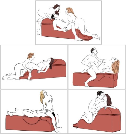 Liberator Aria Flip Chaise 22" czarna - ergonomiczna leżanka składana