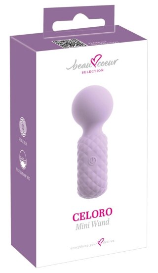 Beau coeur Celoro Mini Wand masażer kompaktowy 10 trybow wodoodporny