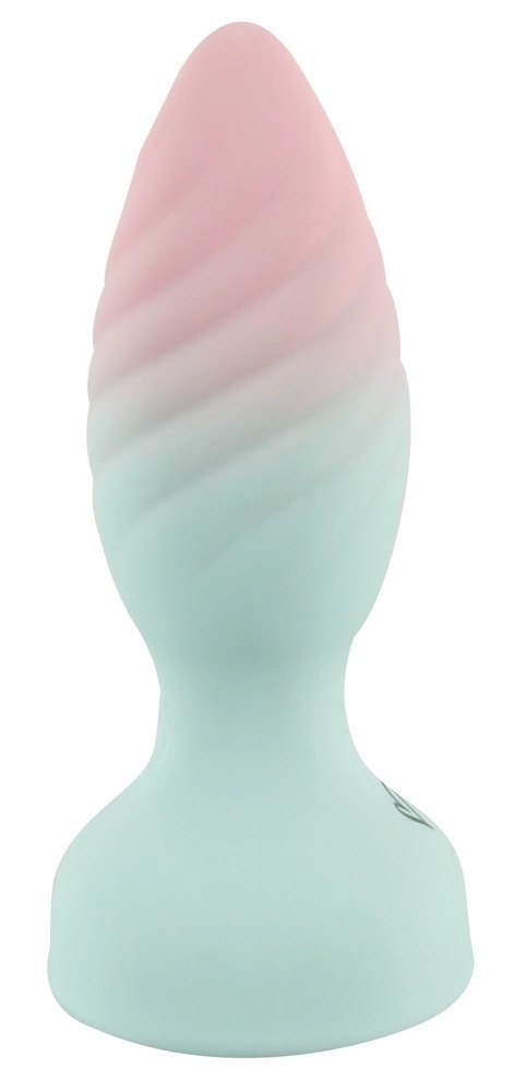 Beau coeur Juvela RC zdalny korek analny z podwojną stymulacją, pastelowy