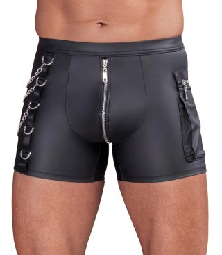 NEK Spodnie Męskie XL Matowa Powierzchnia z Łańcuchami i Kieszenią