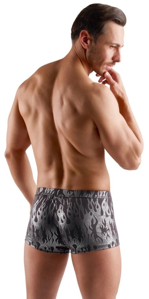 Svenjoyment Pants M męskie szorty z metalicznym wzorem, czarne