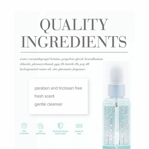 System JO Misting Cleaner 60ml - Antybakteryjny spray do czyszczenia akcesoriow