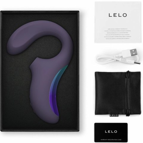 LELO ENIGMA Wave Cyber Purple - trojfunkcyjny masażer z technologią WaveMotion