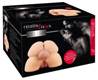 Realistixxx Deluxe Double Torso - Model dwustronny z materiału Natureskin, 6,75 kg