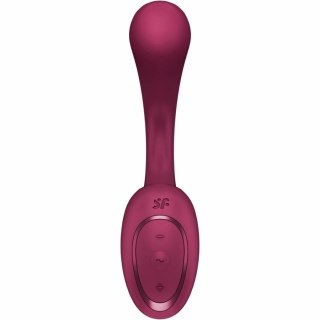 Satisfyer G For Goddess 2 Rabbit, silikonowy, 60 programow, bordeaux