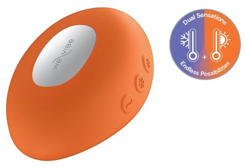 We-Vibe Temp Tangerine - kompaktowy model z funkcją ciepła i chłodzenia