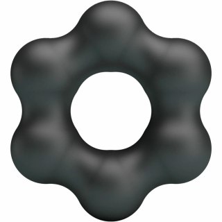 Crazy Bull Clauzell Model 10 silikonowy pierścień regulowany czarny 60 mm