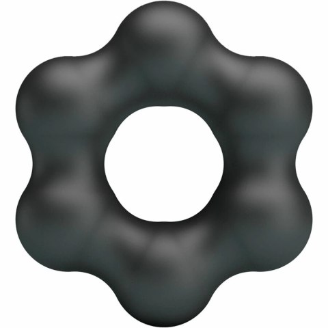 Crazy Bull Clauzell Model 10 silikonowy pierścień regulowany czarny 60 mm