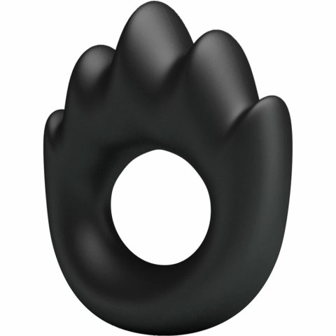 Crazy Bull Habert Model 13 silikonowy pierścień regulowany czarny 60x65mm