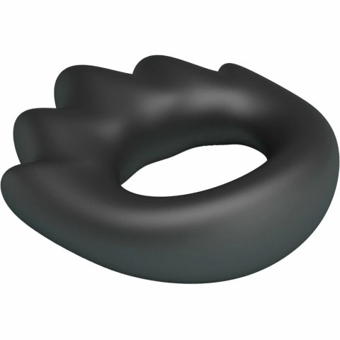 Crazy Bull Habert Model 13 silikonowy pierścień regulowany czarny 60x65mm