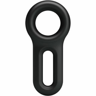 Crazy Bull Oniel Model 18 - silikonowy pierścień regulowany, czarny