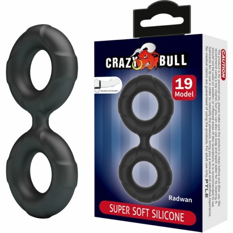 Crazy Bull Radwan Model 19 silikonowy podwojny pierścień regulowany