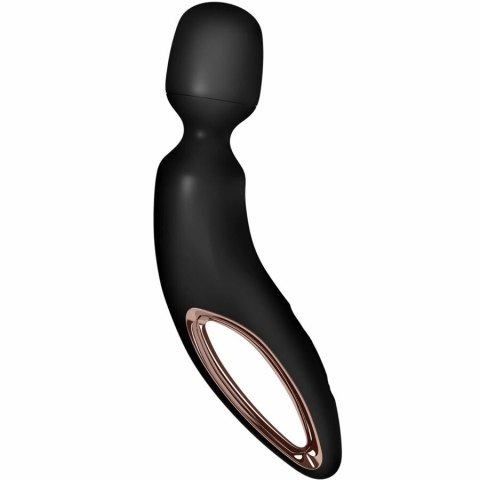 Satisfyer Wand-erland Czarny - Masażer Wibracyjny XXL, 50 Trybow, IPX7