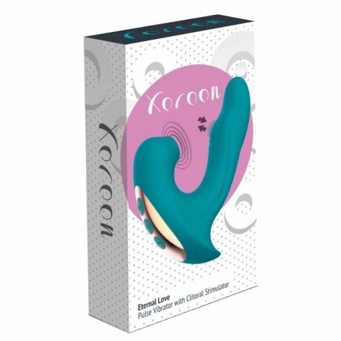 Xocoon Eternal Love Zielony - Stymulator Intymny z Wibracjami i Pulsacją