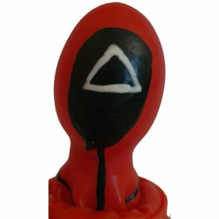 Condomerie Ręcznie Malowany Prezerwatywa Artystyczna Trojkąt Lateks