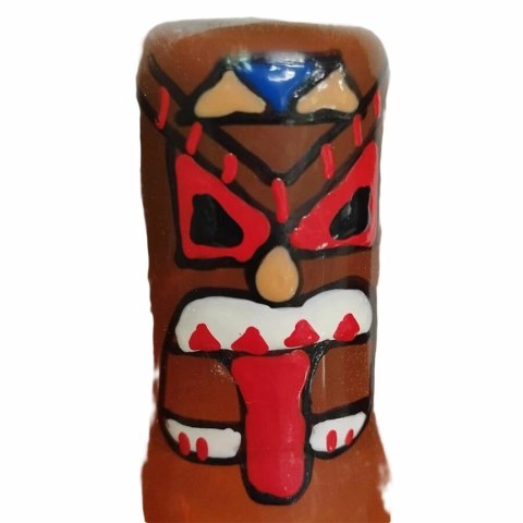 Condomerie Tiki Totem-01 Prezerwatywa Artystyczna Ręcznie Malowana