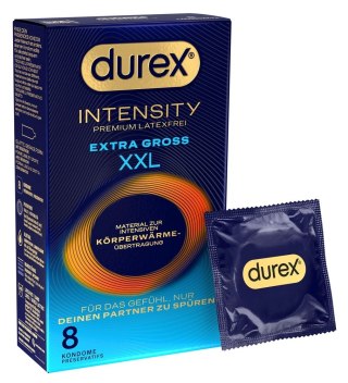 Durex Intensity Extra Large 61mm 8 szt. prezerwatywy bez lateksu