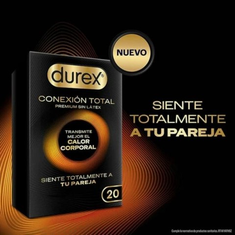 Durex Total Connection Ultra Fine Plus bez lateksu 20 szt. nitrylowe