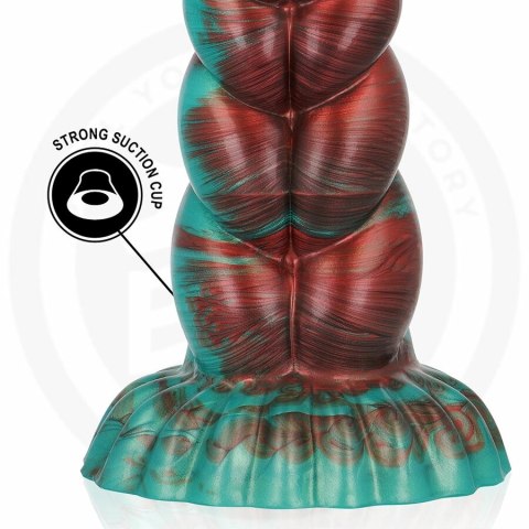 EPIC Zirion Aridfire - silikonowy model anatomiczny, ognista kolorystyka, 206 mm