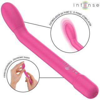 Intense Fun G-Spot Vibe Model Rożowy USB 19 cm 10 Trybow