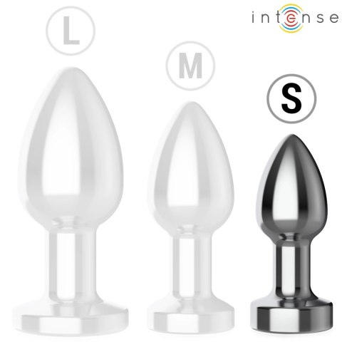 Intense Metalowy Korek z Wibracjami S 10 Trybow Pilot Wodoodporny