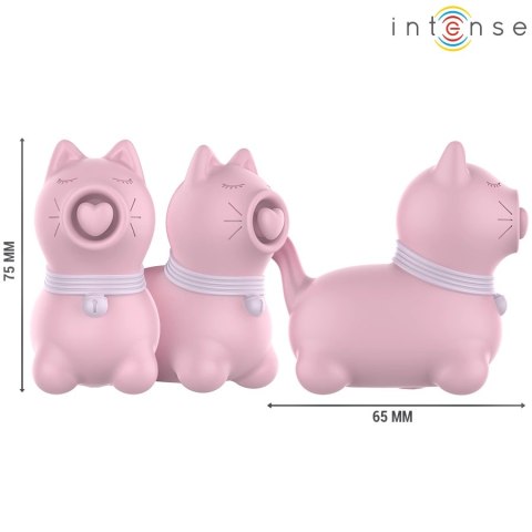 Intense Puppy Point Tapping - kompaktowy stymulator punktowy rożowy