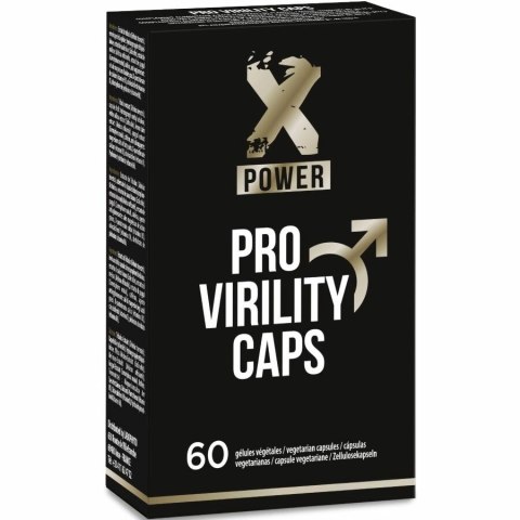XPOWER Pro Virility Caps 60 kapsułek - kompleksowa formuła dla energii mężczyzn
