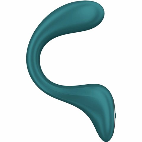 Satisfyer G for Goddess 2 Zielony - Wibrator dwusilnikowy IPX7 silikon