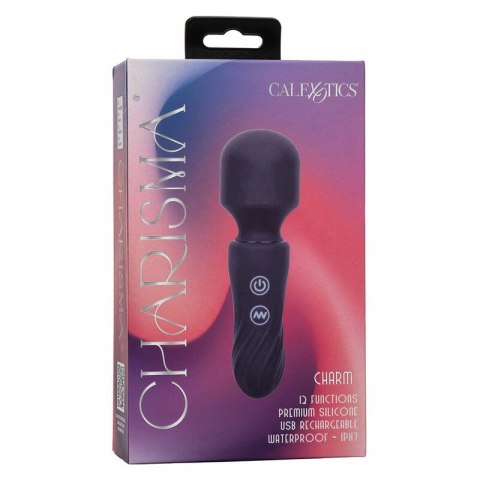 CalExotics Charisma Charm masażer 12 trybow fioletowy USB wodoodporny