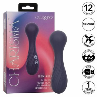 CalExotics Charisma Temptation masażer 12 trybow fioletowy IPX7 USB