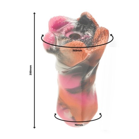 EPIC CYBERSILICOCK Telemus Cyklop - silikonowa maszyna intymna, anatomiczne usta, 20 cm