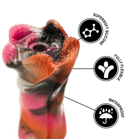 EPIC CYBERSILICOCK Telemus Cyklop - silikonowa maszyna intymna, anatomiczne usta, 20 cm