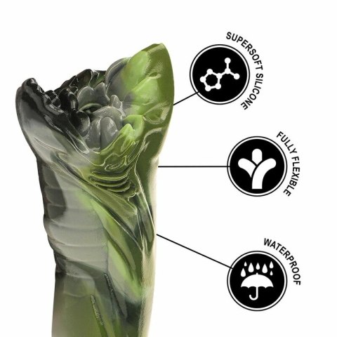 EPIC Cybersilicock Steropes - model ustny, silikonowy, 18 cm, kolorowy