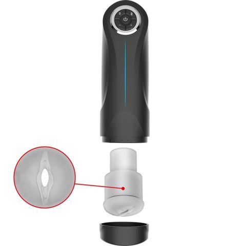 Jamyjob Milker Pro - Zaawansowana maszyna intymna z ruchem gora-doł, czarna